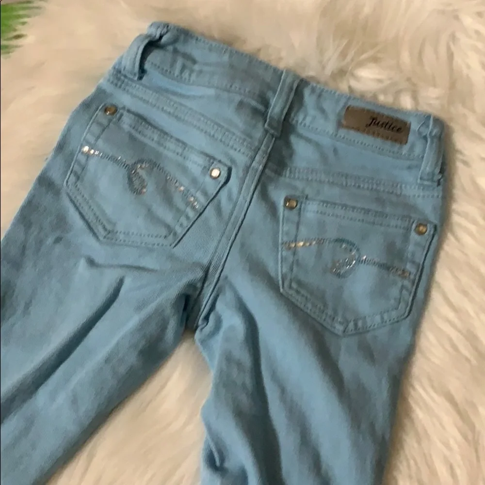 Justice blue jeans‎ size 7 Slim Simply Low